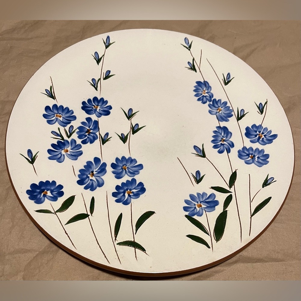 Stangl plate hand painted